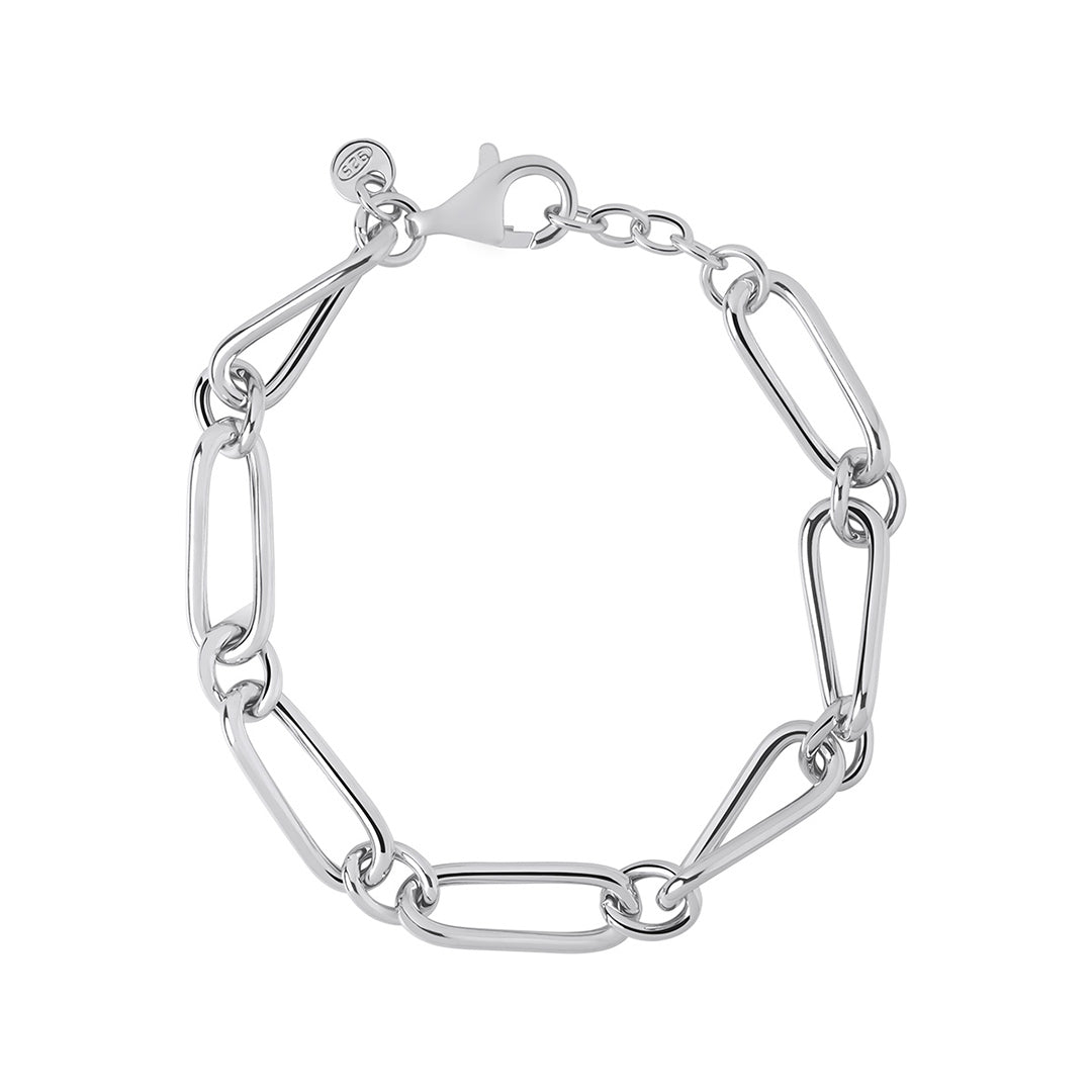 sterling silver link bracelet