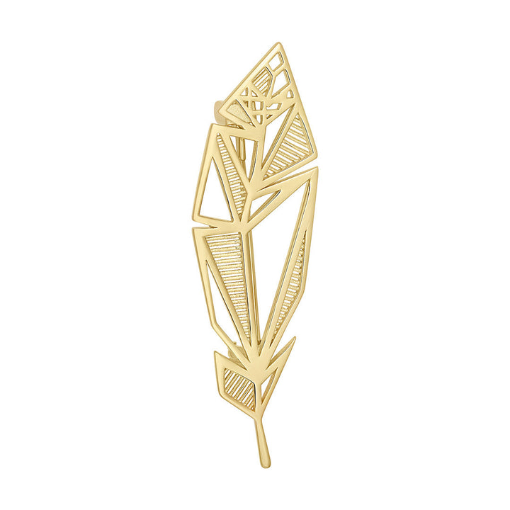 gold plated filigree rose brooch
