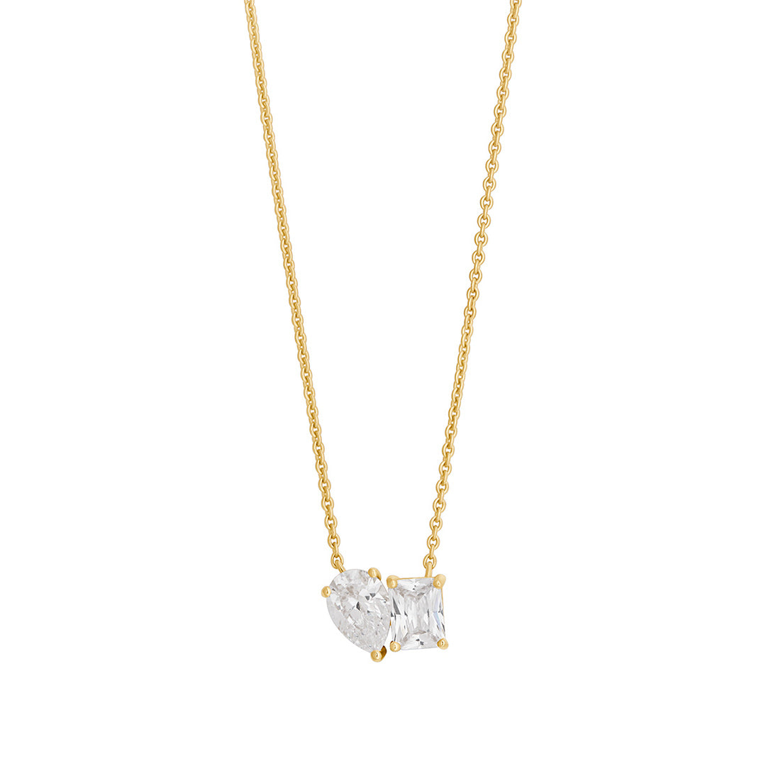 gold plated amante necklace
