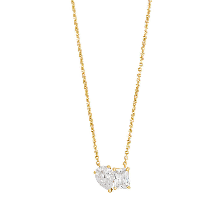 gold plated amante necklace