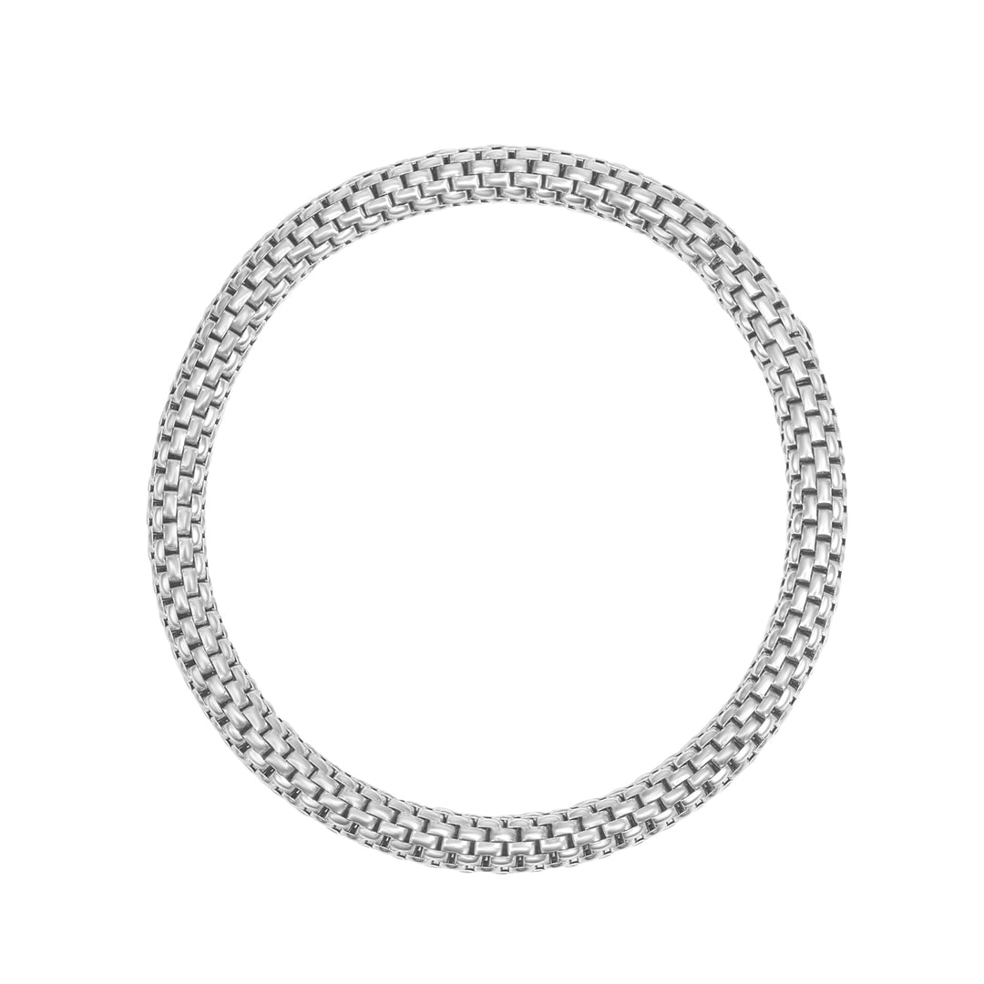 silver mesh bangle