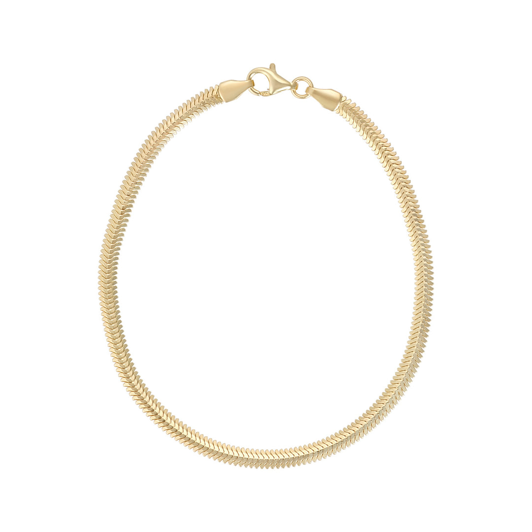 Gold Snake Chain Bracelet