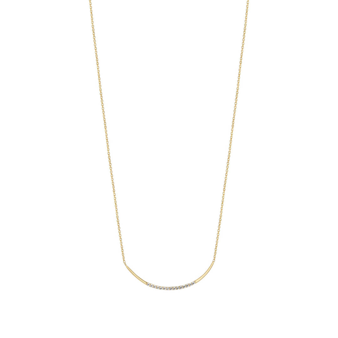 gold bar necklace