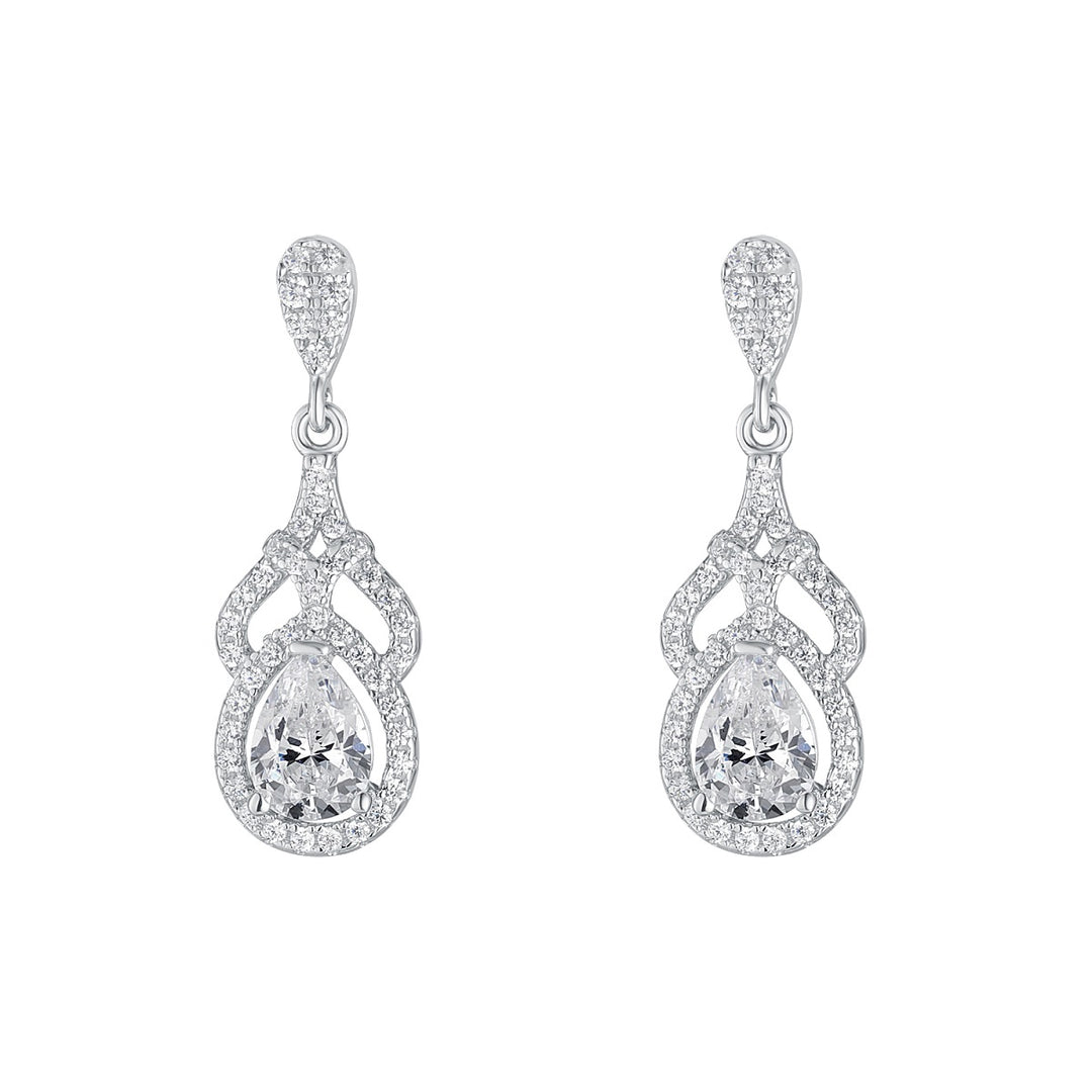 Silver Drop Earrings – NJO Designs