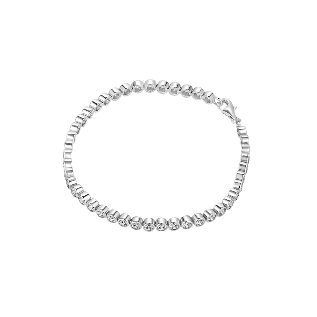 sterling silver tennis bracelet
