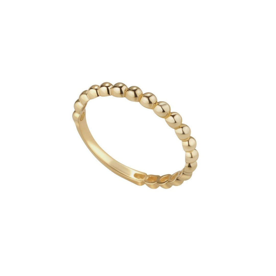 9ct gold band ring