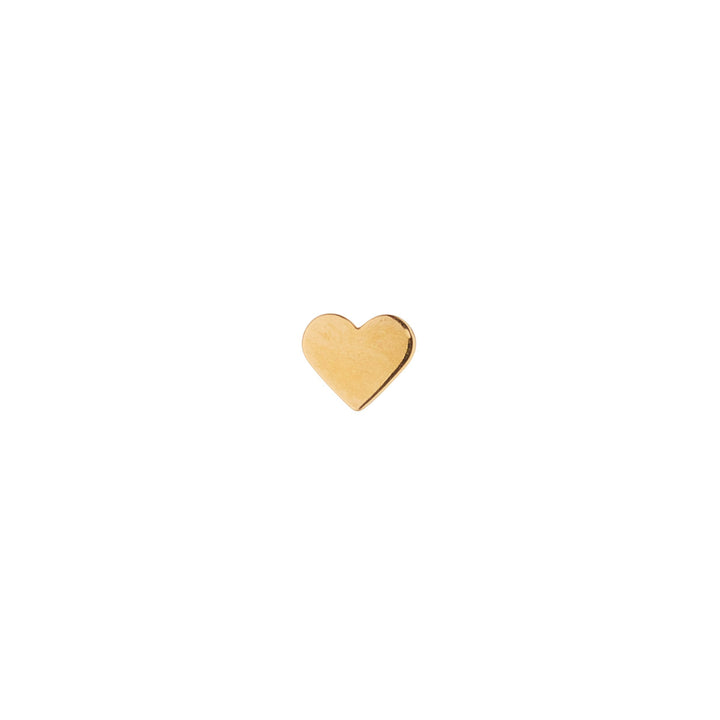 Gold Heart Piercing