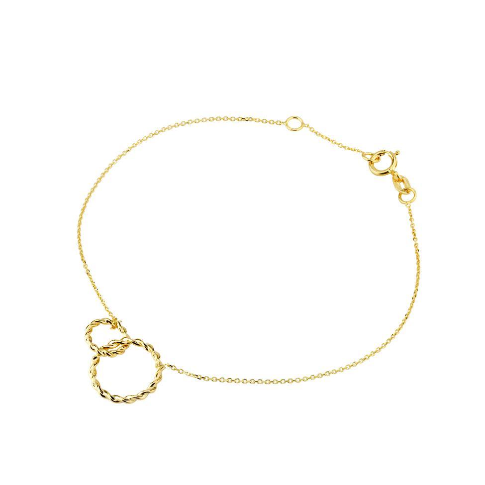 9ct yellow gold bracelet by NJO Designs